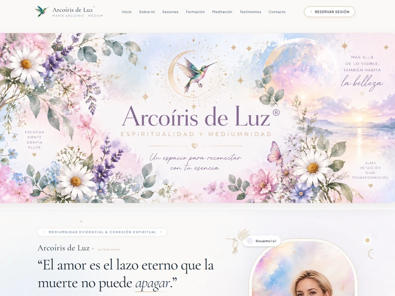 SITIO WEB - ARCOÍRIS DE LUZ